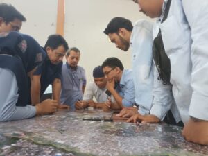 Pemetaan Batas Wilayah Padukuhan oleh Dinas Pertanahan dan Tata Ruang Bersama Seluruh Dukuh di Nogotirto